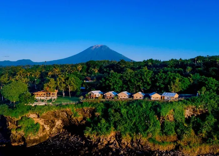 خيمة فخمة Bali Cliff Glamping Seraya